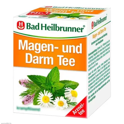 BAD HEILBRUNNER Žaludeční a střevní čaj N filtrační sáček, 8X1,75 g