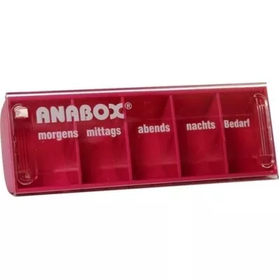 ANABOX Denní box růžový, 1 ks