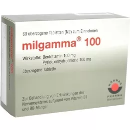 MILGAMMA 100 mg potahované tablety, 60 ks