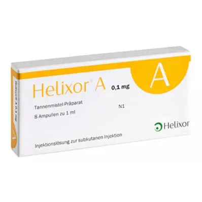 Helixor A ampule 0,1 mg (8 kusů)