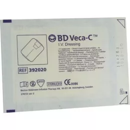 BD VECA-C Katetrový fixační obvaz 6x7,5 cm s okénkem, 1 ks