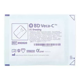 BD VECA-C Katetrový fixační obvaz 6x7,5 cm s okénkem, 1 ks