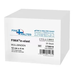 MULLBINDEN 12 cmx4 m 100% bavlna, 20 ks