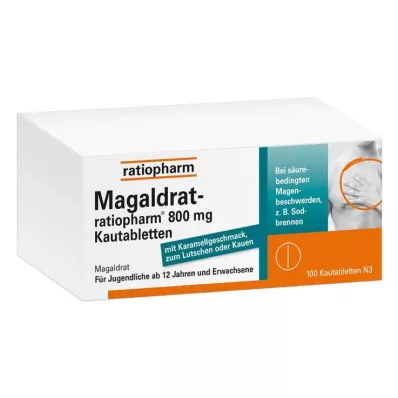 Magaldrat-ratiopharm® 800 mg žvýkací tablety, 100 ks