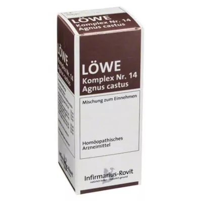 LÖWE KOMPLEX No.14 Agnus Castus kapky, 100 ml