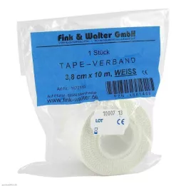 TAPE-Obvaz 3,8 cmx10 m bílý, 1 ks