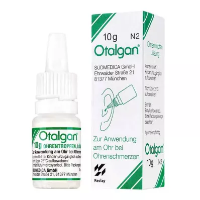 Otalgan ušní kapky, 10 g