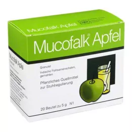 MUCOFALK Jablečný granulát.pro.přípravu.suspenze.pro.použití.v.sáčcích, 20 ks