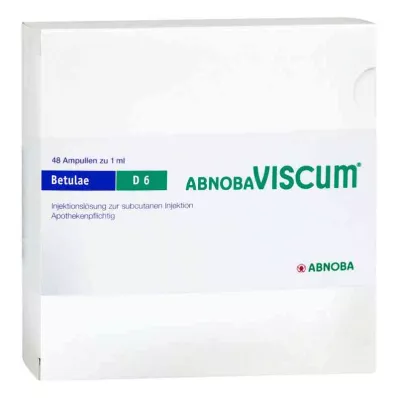 ABNOBAVISCUM Betulae D 6 ampulí, 48 ks