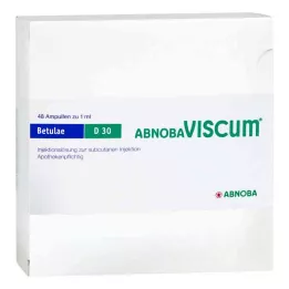 ABNOBAVISCUM Betulae D 30 ampulí, 48 ks
