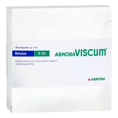 Ampule Abnobaviscum Betulae D30 (48 kusů)