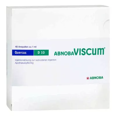 Ampulky Abnobaviscum Quercus D10 (48 kusů)
