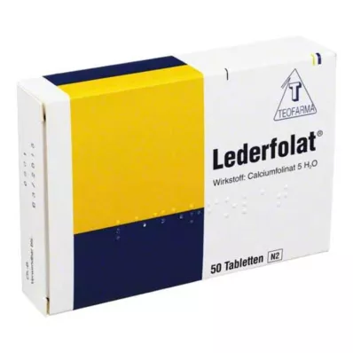 Lederfolat tablety, 50 ks