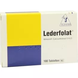 LEDERFOLAT Tablety, 100 ks