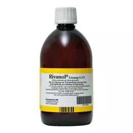 RIVANOL Roztok 0,1 %, 500 ml