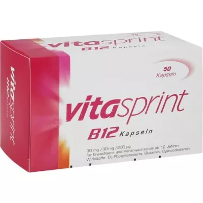 VITASPRINT B12 kapsle, 50 kapslí