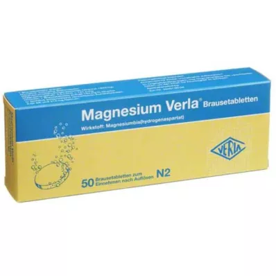 MAGNESIUM VERLA Šumivé tablety, 50 ks