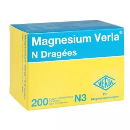 MAGNESIUM VERLA N Potahované tablety, 200 ks