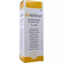 MEDIHONEY antibakteriální gel na rány, 5X20 g