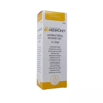 MEDIHONEY antibakteriální gel na rány, 5X20 g MEDIHONEY antibakteriální gel na rány, 5X20 g