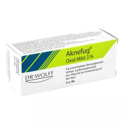 Akné fuga oxid mírný 3 % (50 g)
