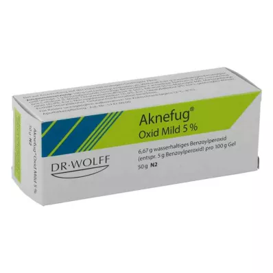 AKNEFUG Oxide mild 5% gel, 50 g