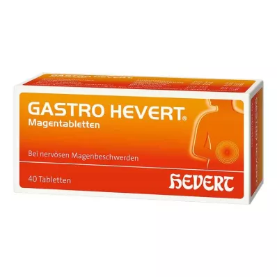 GASTRO-HEVERT Žaludeční tablety, 40 ks