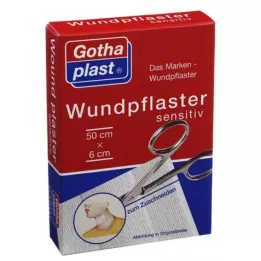 GOTHAPLAST Rána sádra citlivá 6 cm x 0,5 m řez, 1 ks