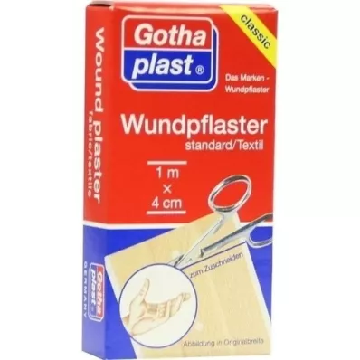 GOTHAPLAST Náplast na rány stand.4 cmx1 m střih, 1 ks