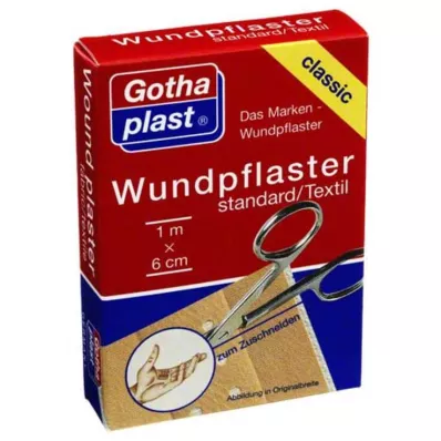 GOTHAPLAST Náplast na rány stand.6 cmx1 m střih, 1 ks