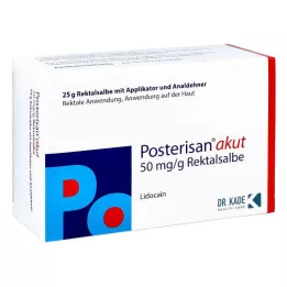 POSTERISAN Akutní mast s análním dilatátorem, 25 g
