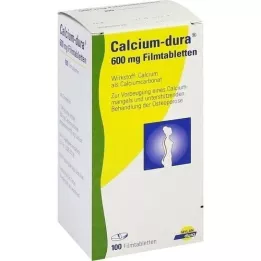 CALCIUM DURA Potahované tablety, 100 ks