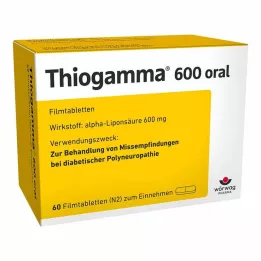 THIOGAMMA 600 potahovaných tablet, 60 kusů