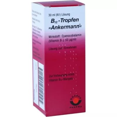 B12 ANKERMANN kapky, 30 ml