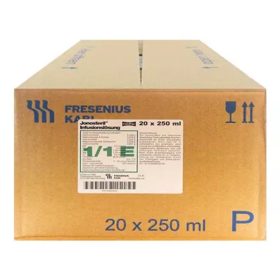 JONOSTERIL Plastový infuzní roztok, 20X250 ml