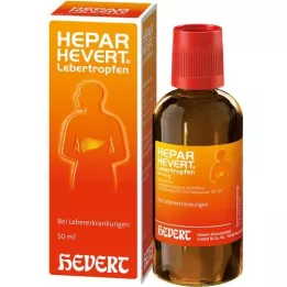 HEPAR HEVERT Jaterní kapky, 50 ml