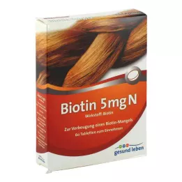 GESUND LEBEN Biotin 5 mg N tablety, 60 ks