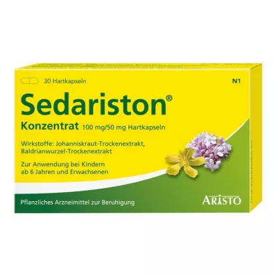 Sedariston koncentrát tvrdé tobolky, 30 ks