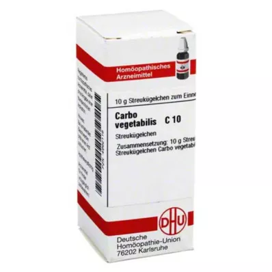 DHU Carbo vegetabilis C 10 kuliček, 10 g