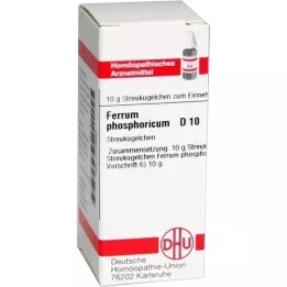 FERRUM PHOSPHORICUM C 10 globulí, 10 g