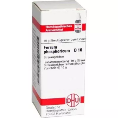 DHU Ferrum phosphoricum C 10 globule, 10 g