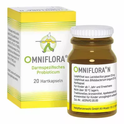 OMNIFLORA N tvrdé kapsle, 20 ks