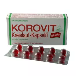 KOROVIT Oběhové kapsle, 20 ks