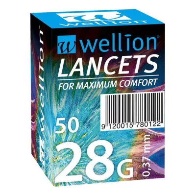 WELLION Lancety 28 G, 50 ks