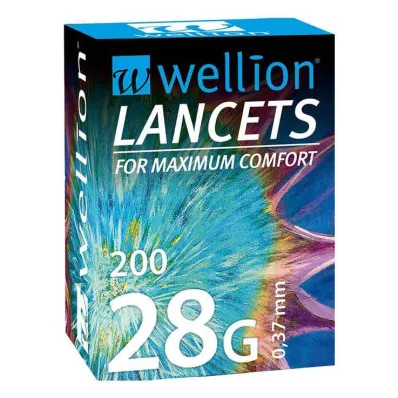 WELLION Lancety 28 G, 200 ks