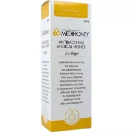 MEDIHONEY Antibakteriální léčivý med, 5X20 g