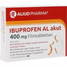 IBUPROFEN AL akutní 400 mg potahované tablety, 10 ks