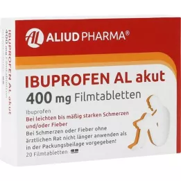 IBUPROFEN AL akutní 400 mg potahované tablety, 20 ks