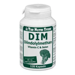 DIM Diindolylmethan 250 mg vegetariánské kapsle, 120 ks
