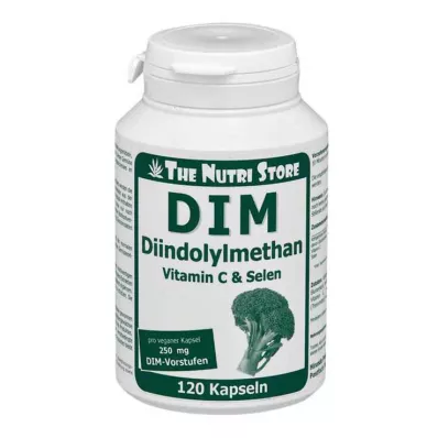 DIM Diindolylmethan 250 mg vegetariánské kapsle, 120 ks